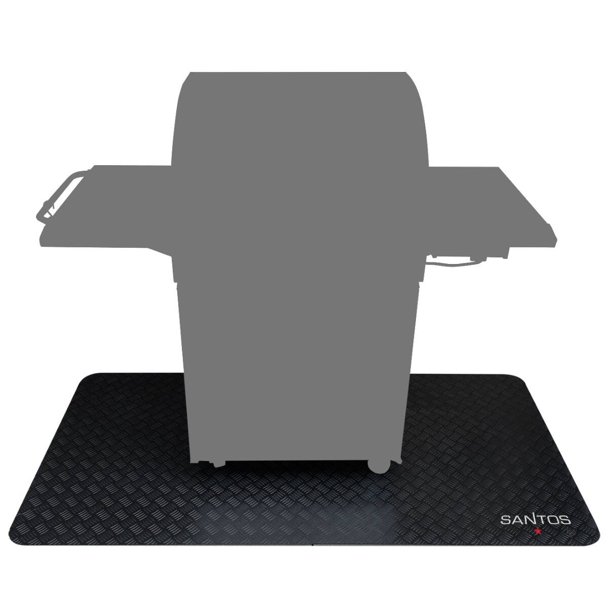 SANTOS BBQ Grillmatte Bodenschutz 190 x 100 cm Image