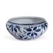 Port 68 Blue Floral Center Basin Porcelain in Blue/White | 7 H x 16 W x 16 D in | Wayfair ACCS-382-01