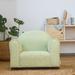 Keet kids Personalized Club Chair, Gingham in Green | 18 H x 24 W x 17 D in | Wayfair 101-4-Block -Green