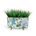 Port 68 Canton Ceramic Pot Planter Ceramic in Green | 8 H x 14 W x 14 D in | Wayfair ACBS-010-11