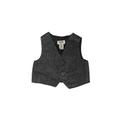 OshKosh B'gosh Tuxedo Vest: Gray Jackets & Outerwear - Size 6 Month