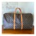 Louis Vuitton Bags | Authentic Louis Vuitton Keepall 55 Bandouliere Duffel Bag Monogram | Color: Brown/Tan | Size: 55