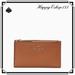 Kate Spade Bags | Kate Spade Leila Pebbled Leather Small Slim Bifold Wallet , Warm Gingerbread | Color: Brown/Tan | Size: Os