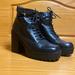 Torrid Shoes | Chunky Torrid Boot. Size 10w. Gently Used | Color: Black | Size: 10