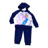 Disney Matching Sets | Bnwt Disney Toddler Girls 2-Pc. Frozen Elsa Hoodie & Pants Set | Color: Blue/Pink | Size: 3tg