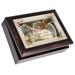 Trinx Angel In The Garden Memory Box Plastic/Acrylic in Brown | 2.75 H x 8 W x 6 D in | Wayfair 42DAA815519C497A86F459B706174C2A