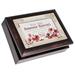 Trinx Someone Special Memory Box Plastic/Acrylic in Brown/Gray/Red | 2.75 H x 8 W x 6 D in | Wayfair A5906A45991240FEB7ED9C3A19B6CCFF