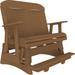 Outdoor All-Weather Poly Lumber Glider Chair w/Footrest