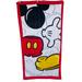 Disney Bath | Disney Parks Mickey Mouse Large Size Beach Towel Super Soft 34”X64” Graphic Red | Color: Black/Red | Size: 34”X64”