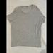 Anthropologie Tops | Bordeaux Anthropologie Grey Top , Small | Color: Gray | Size: S