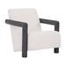 Bernhardt Mara Patio Chair w/ Cushions Wood in Gray/Brown | 30 H x 30 W x 36 D in | Wayfair O5922_6049-000