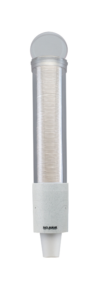 San Jamar Small Pull-Type Water Cup with Throat C4180CL Image