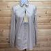 Burberry Tops | Burberry Button Down Beige Dress Shirt Nwt Size 6 | Color: Cream/Tan | Size: 6