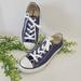 Converse Shoes | Converse All Star Blue Canvas Youth's Size 2 Skateboard Sneakers | Color: Blue/White | Size: Youth Size 2