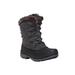 Wide Width Women's Lumi Tall Lace Waterproof Boot by Propet in Grey (Size 7 1/2 W)