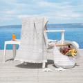 Linum Home Textiles 100% Turkish Cotton Sea Breeze Horoscope Pestemal Beach Towel Turkish Cotton | Wayfair SBR95-00-CANCER