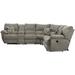 Gray Reclining Sectional - Red Barrel Studio® Elliott 2 - Piece Upholstered Reclining Sectional Polyester | 39.5 H x 102 W x 45.5 D in | Wayfair