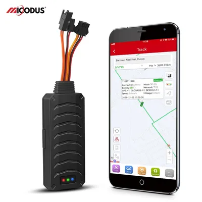 MICODUS – moniteur vocal de voiture MV790 2G GPS SOS coupure de carburant suivi de moto