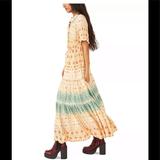 Free People Dresses | Free People Rare Feeling Maxi Dress | Color: Green/Yellow | Size: Xs