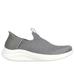 Skechers Women's Slip-ins: Ultra Flex 3.0 - Smooth Step Sneaker | Size 6.5 | Gray | Textile | Vegan | Machine Washable