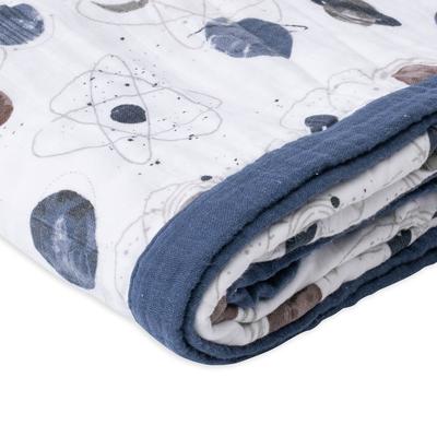 Little Unicorn Cotton Muslin Big Kid Quilt - Planetary