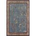 Floral Art Deco Chinese Oriental Area Rug Hand-knotted Wool Carpet - 9'9" x 13'5"