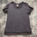Anthropologie Tops | Anthropology Dolan Left Coast Charcoal Tee Shirt | Color: Gray | Size: S