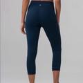 Lululemon Athletica Pants & Jumpsuits | Lululemon Athletica Wunder Under Crop Full On Luxtreme 21" True Navy | Color: Blue | Size: 6