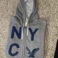 American Eagle Outfitters Sweaters | American Eagle Outfitters Mens Zip Up Sweater | Color: Gray | Size: Xxl