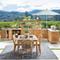 Westport Outdoor Kitchen in Natural Teak - Corner Cabinet - Frontgate