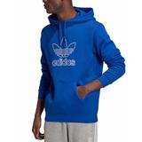 Adidas Shirts | Adidas Originals Hoodie Men Long Sleeve French Terry Heavyweight Pullover Blue | Color: Blue | Size: Various