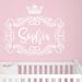 Decal House Princess Crown Frame Wall Decal Vinyl | 22 H x 26 W in | Wayfair f42