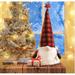 The Holiday Aisle® Gnome Tree Top in Red/White | 27.5 H x 9.4 W x 9.4 D in | Wayfair 4CD94BD42E1942469143A20FA1753D31