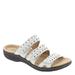 Clarks Laurieann Cove - Womens 7.5 White Sandal W