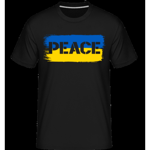 Peace Flagge Ukraine - Shirtinator Männer T-Shirt