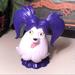 Disney Toys | Disney Jr Vampirina Wolfie Puppy Dog 3.5" Tall Pvc Figure Just Play | Color: Purple/White | Size: 3.5”