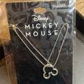 Disney Jewelry | Disney Mickey Mouse Silver Toned Necklace | Color: Silver | Size: Os
