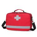 First Aid Bag Empty Medical Bag Waterproof Multifunctional Medicine Bag Portable Rescue Bag First Aid Box Layered for Emergency Outdoor Travel