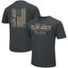 Men's Colosseum Heathered Black Georgia Tech Yellow Jackets OHT Military Appreciation Flag 2.0 T-Shirt