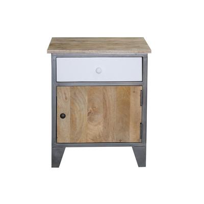 "Outbound Transitional Nightstand in Natural/Iron - Progressive Furniture A825-69 "