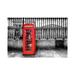 East Urban Home Telephone Booth at the British Museum by Susanne Kremer - Wrapped Canvas Photograph Canvas | 12 H x 18 W x 1.5 D in | Wayfair
