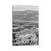 East Urban Home Black California Series - L.A Sky View by Philippe Hugonnard - Wrapped Canvas Photograph Print Canvas in Black/White | Wayfair