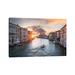 East Urban Home Grand Canal, Venice I by Jan Becke - Wrapped Canvas Photograph Canvas | 8 H x 12 W x 0.75 D in | Wayfair