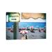 East Urban Home Amalfi Beach by Susanne Kremer - Wrapped Canvas Photograph Canvas | 8 H x 12 W x 0.75 D in | Wayfair