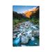 East Urban Home Moonrise over Mount Madeline & the Tutoko River, Fiordland National Park | 18 H x 12 W x 1.5 D in | Wayfair