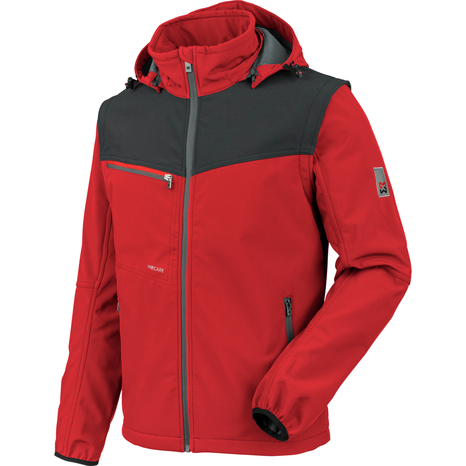 Softshell de travail Stretch X rouge Würth MODYF