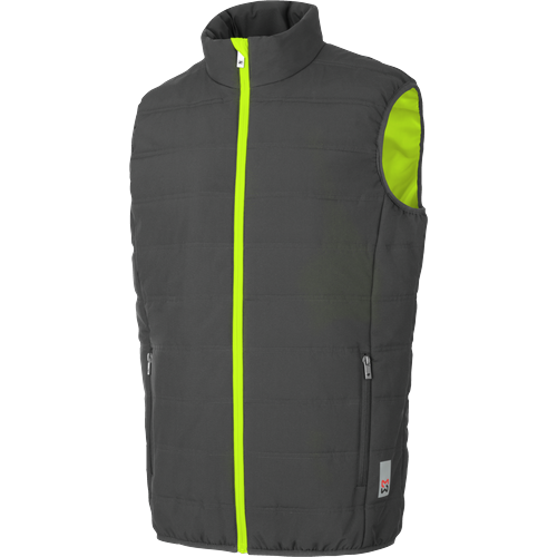 Gilet de travail Matelassé Moon Würth MODYF Anthracite/Lime