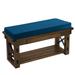Sweet Home Collection Outdoor Patio Bench Foam Cushion 18" x 42"