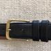 Coach Accessories | Coach Men’s Leather Belt With Brass Buckle. Very Good Used Condition. | Color: Black | Size: 34