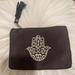 Anthropologie Bags | Hamsa Card Holder Perfect For Vacation | Color: Black | Size: Os